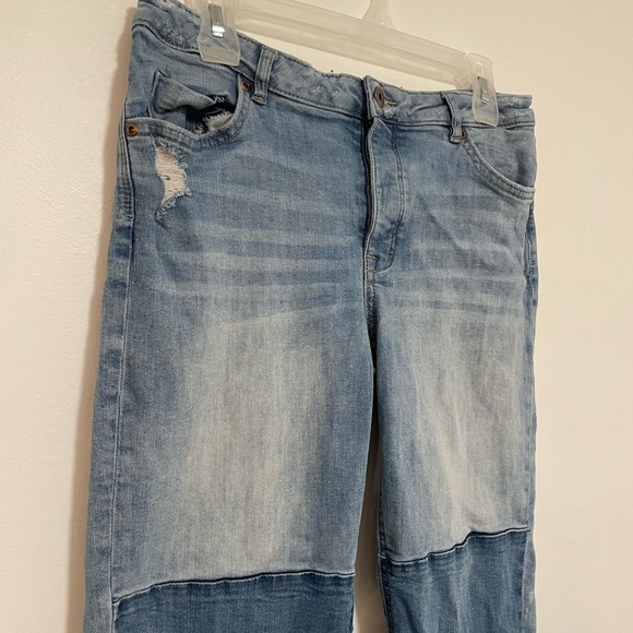 H&M patchwork jeans distressed - Picture 3 of 7